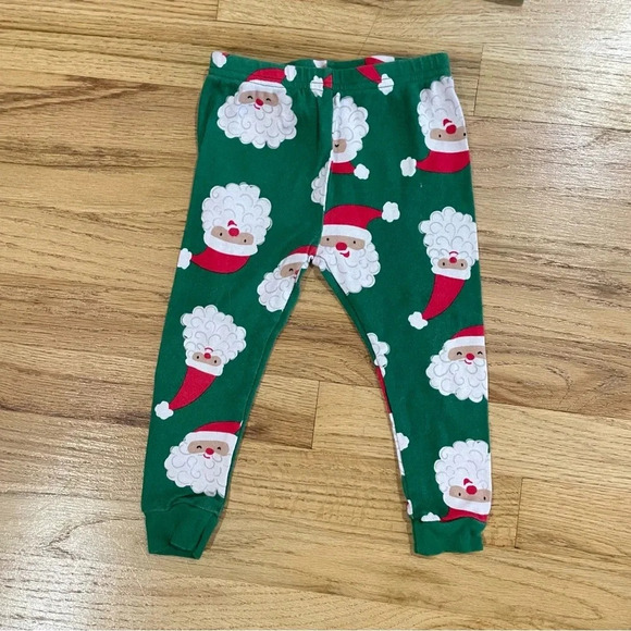 Carters 18M Christmas Santa Pajama Holiday Matching Set - Picture 5 of 7